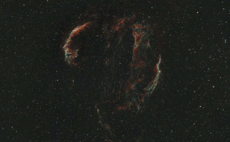 NGC6960 et 6992 Dentelles du Cygne
