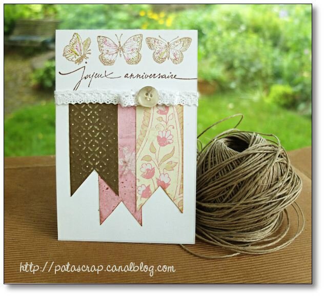 carte shabby Chantal