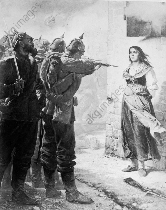 Z  Muller (Charles-Louis), exécution d'une meurtrière française (1870)