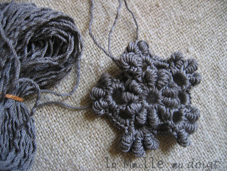 bullion crochet stich
