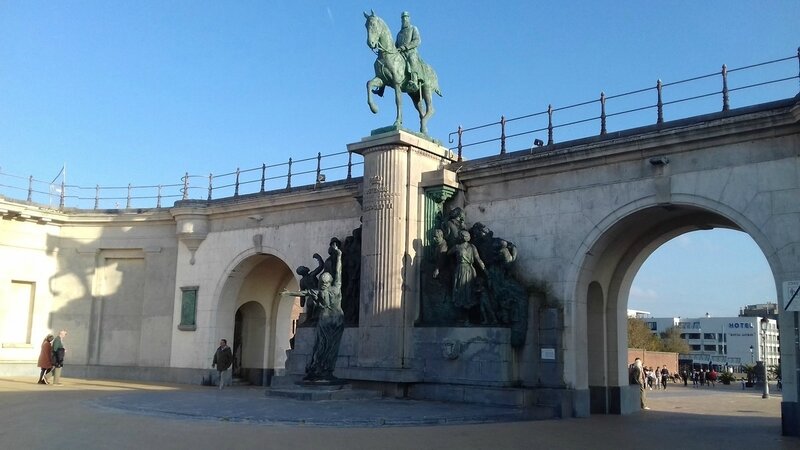 statue du roi Leopold II, Ostende