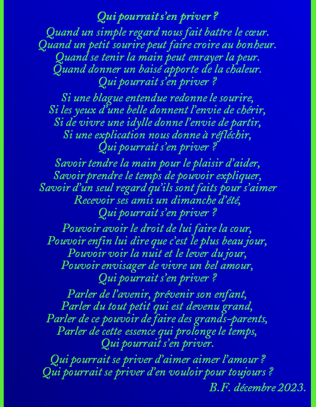 Qui pourrait s'en priver p35 L3 m46