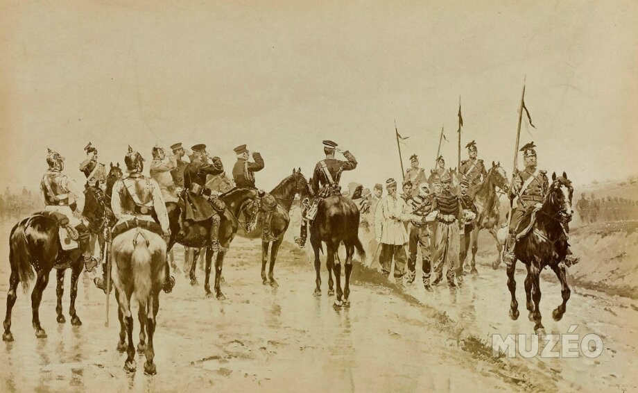 Detaille, Salut aux blessés