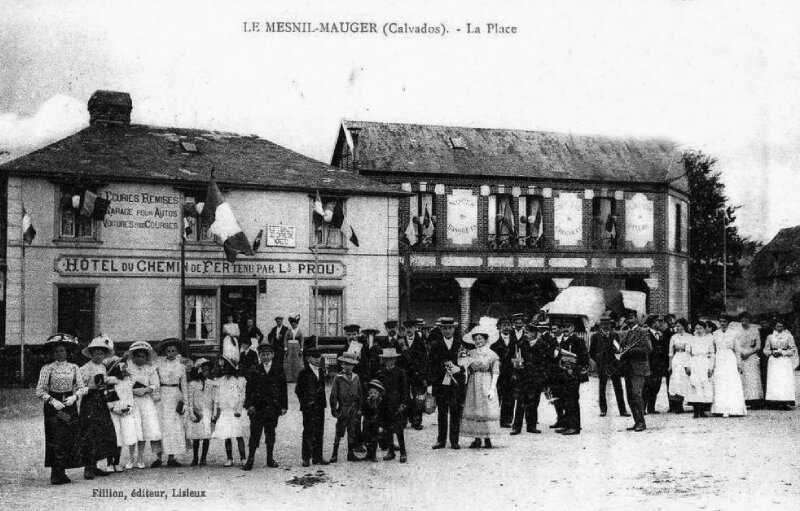 Le Mesnil-Mauger - hotel chemin de fer Prou