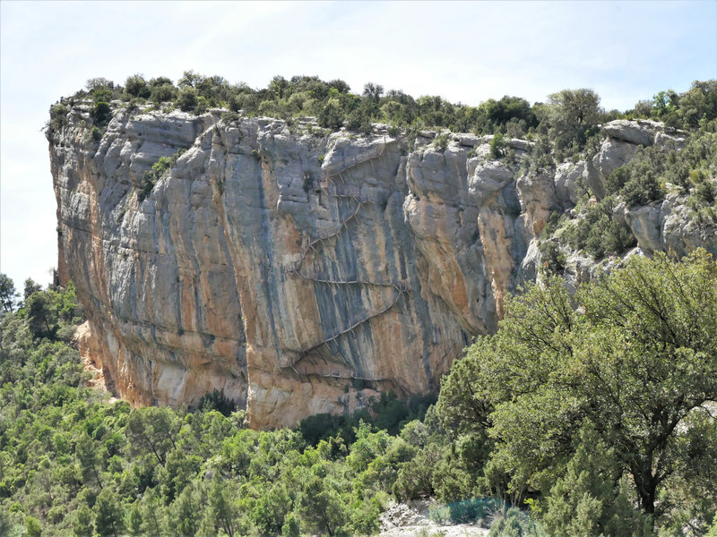 passerelles de Montfalco