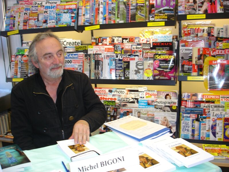 F michel Bigoni à la dédicace