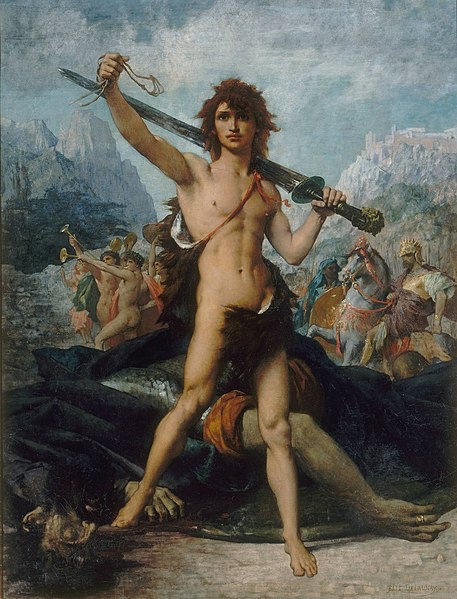 1874: David triomphant, Jules-Elie Delaunay,