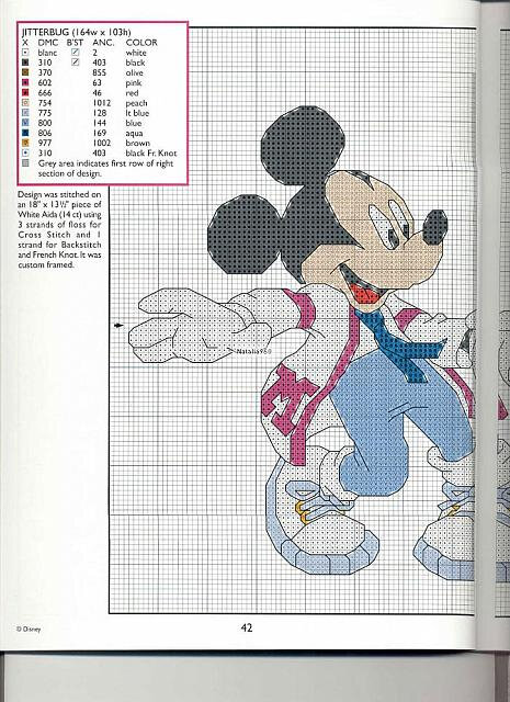 Coppie Disney schemi punto croce d'Amore (1)