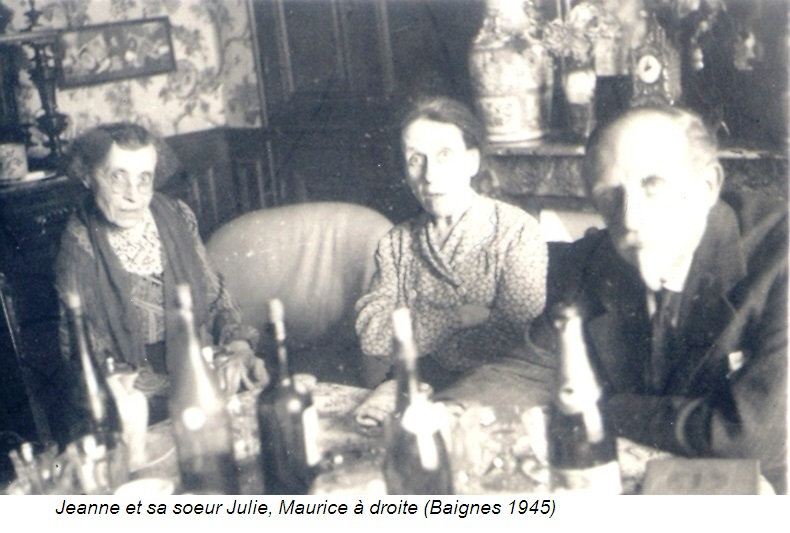 1945 Baignes Jeanne Julie Maurice