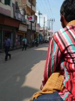 Varanasi conducteur de rikshaw