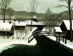Wegner, Eric, Paysage d'hiver 1928
