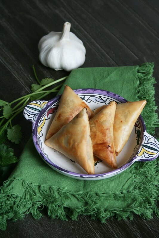 Bricks à la viande hachée - cuisine marocaine - minouchka