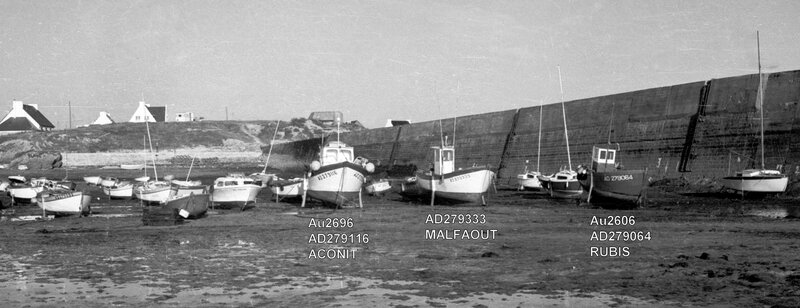 Ch39 - Les bateaux du Loch Primelin en 1978 a