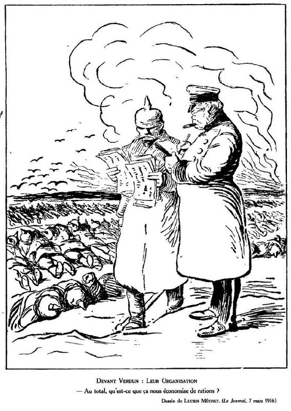 Dessins de guerre Verdun9
