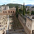 L'andalousie - Grenade - L'alhambra - visite des Palais des <b>Nasrides</b>