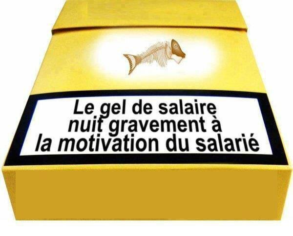 le gel des salaires