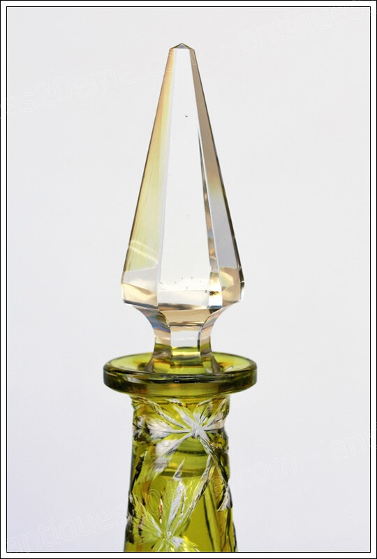 Rare carafe cristal Baccarat Fantaisie