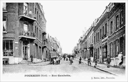 FOURMIES-Rue Gambetta