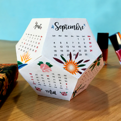 ball calendar tuto diy