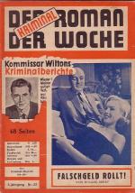 1953 Der Kriminalroman der Woche Allemagne