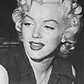 Septembre <b>1952</b> - Marilyn dans les studios de la Fox