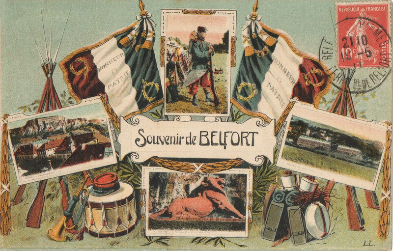 Belfort CPA Souvenir 1906-11 R