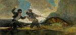 Francisco de Goya y Lucientes - Duo au gourdin