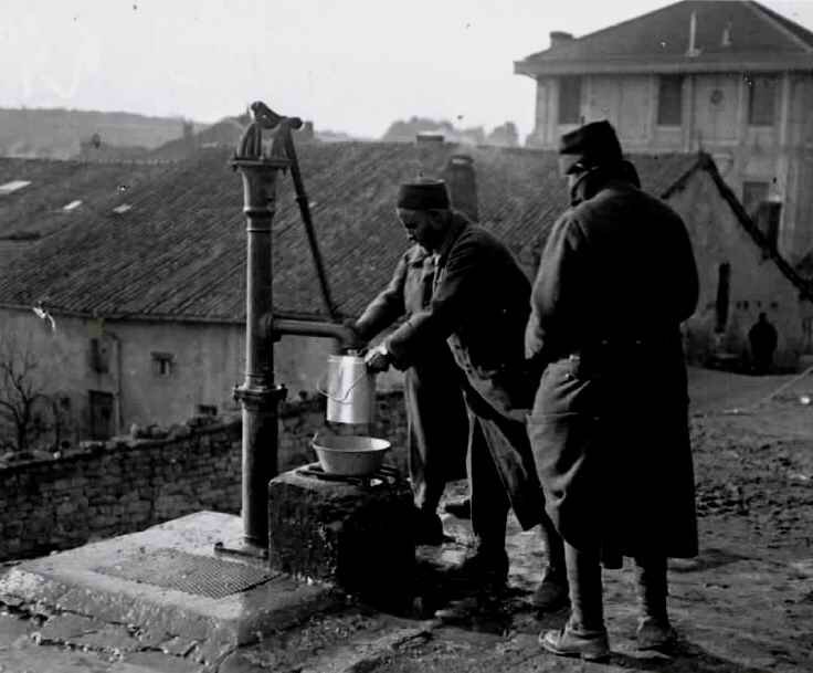 zouaves recherche d'eau