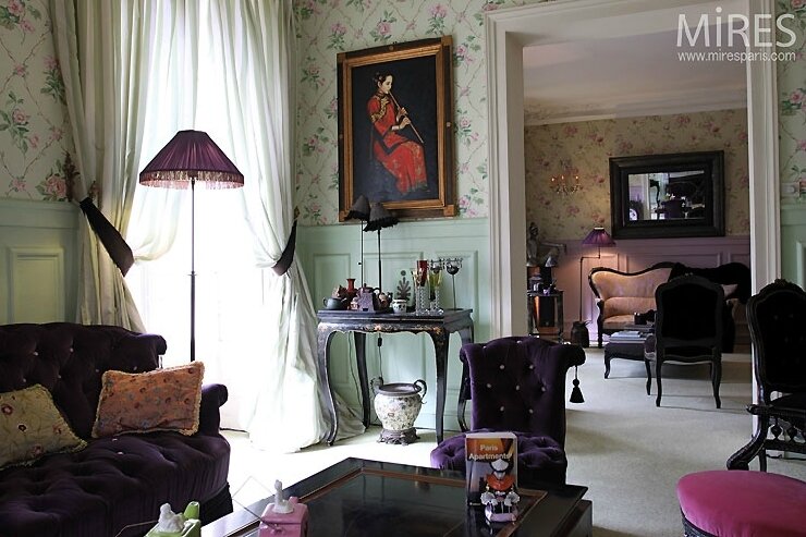 DecoFrançaise interieur vu dans la maison fr 5 une merveille de bon gout (12)