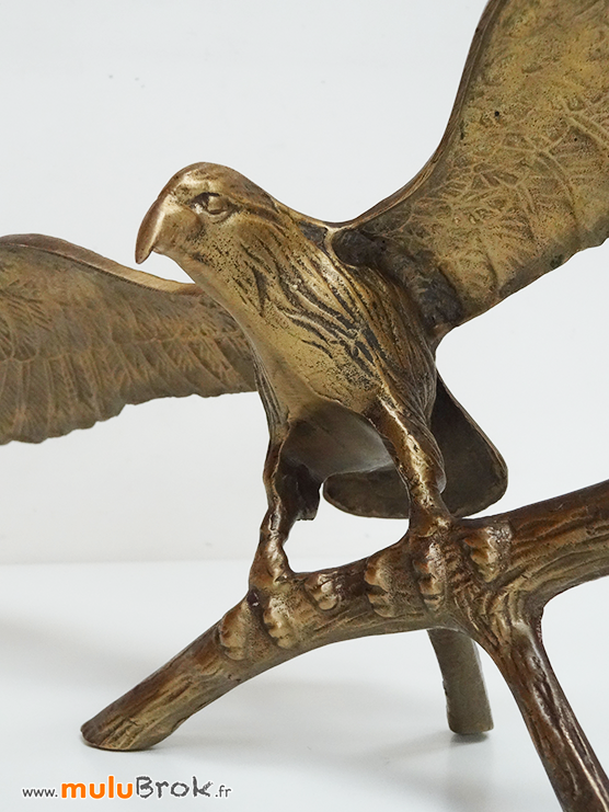 AIGLE-AILES-DEPLOYEES-métal-doré-muluBrok
