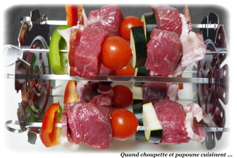 brochettes de boeuf au CookAll-7739