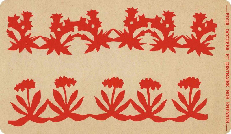 Ribambelles studia fleurs et feuilles