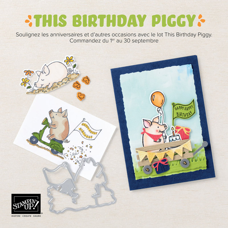 25g Lot This birthday piggy