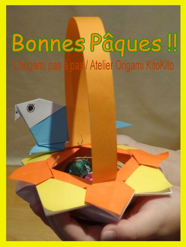 Atelier Origami KitoKito Bonnes Pâques 2014