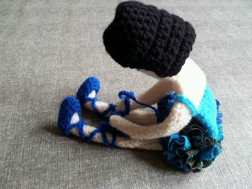 danseuse bleue PDB055 La boutique de Timoléa