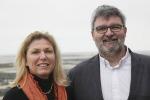 Florence Grandet Christian Cossec élections départementales Avranches mars 2015