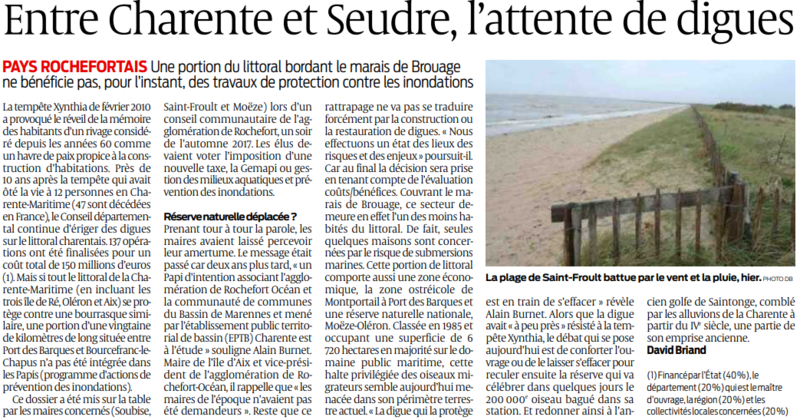 2019 09 26 SO Entre Charente et Seudre l'attente de digues