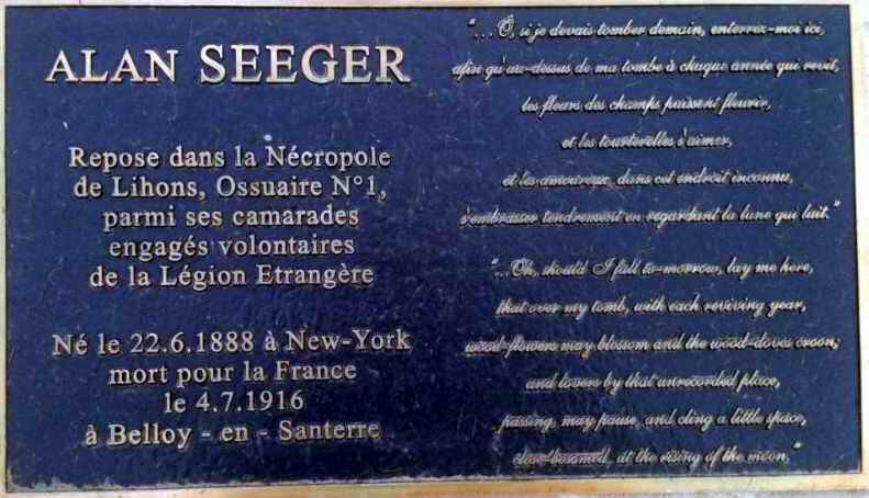 Seeger plaque