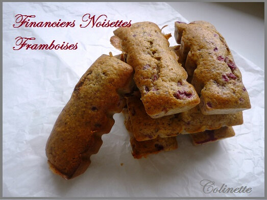 financiers noisttes framboises 02