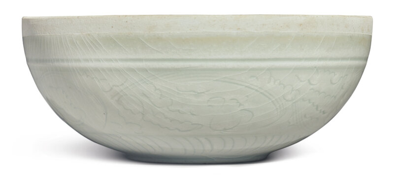 A Qingbai carved 'floral' bowl, Southern Song dynasty (1127-1279)