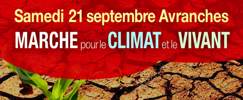 marche pour le climat_marche pour le climat et pour le vivant_Avranches_21 septembre 2019_visuel_affiche