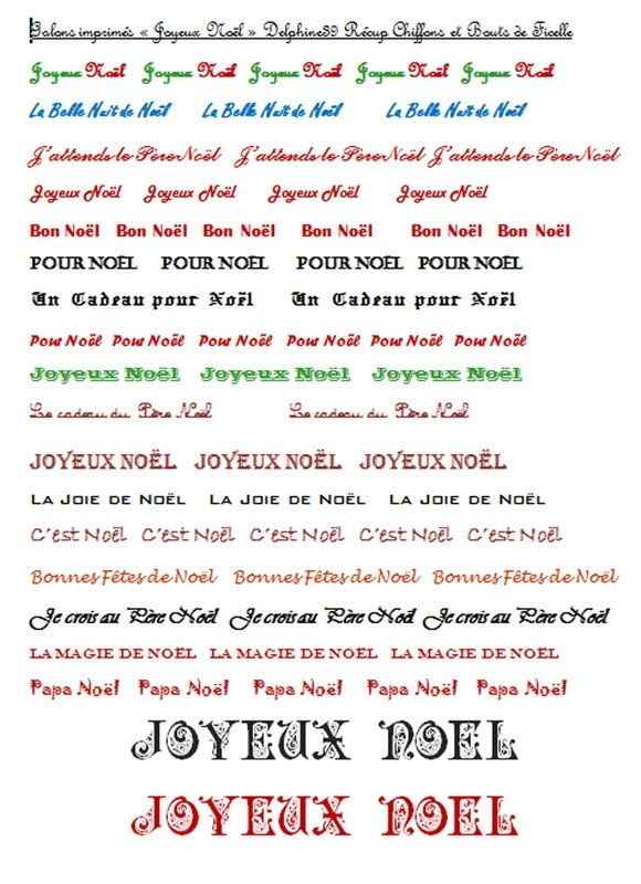 joyeux noel texte