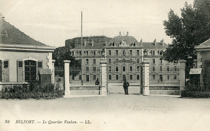 Belfort CPA Caserne Quartier Vauban Entrée LL 58