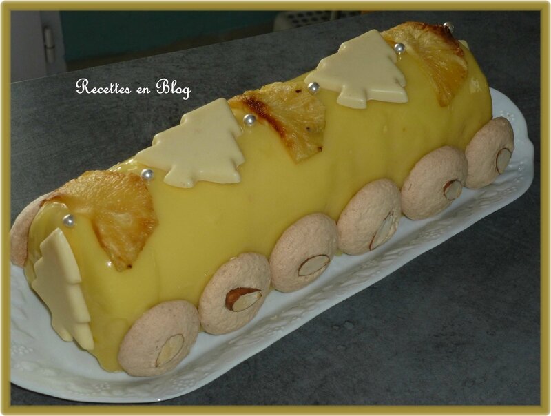 bûche ananas coco5