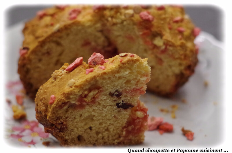 gâteau aux pralines roses-1513