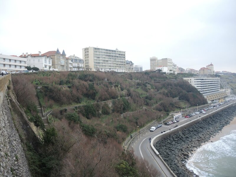 Biarritz, côte des Basques (64)