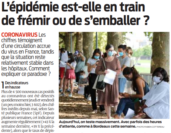 2020 08 23 SO L'épidémie est-elle en train de frémir ou de s'emballer