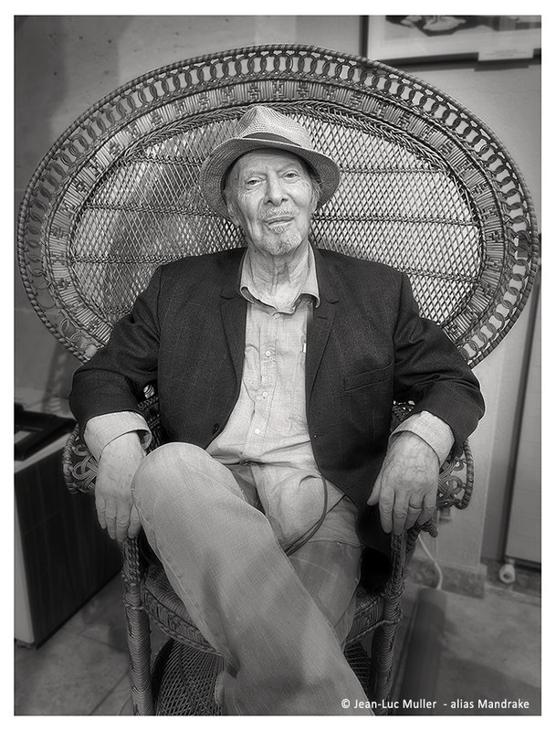 Christian Godard chaise osier galerie Art Maniak NB