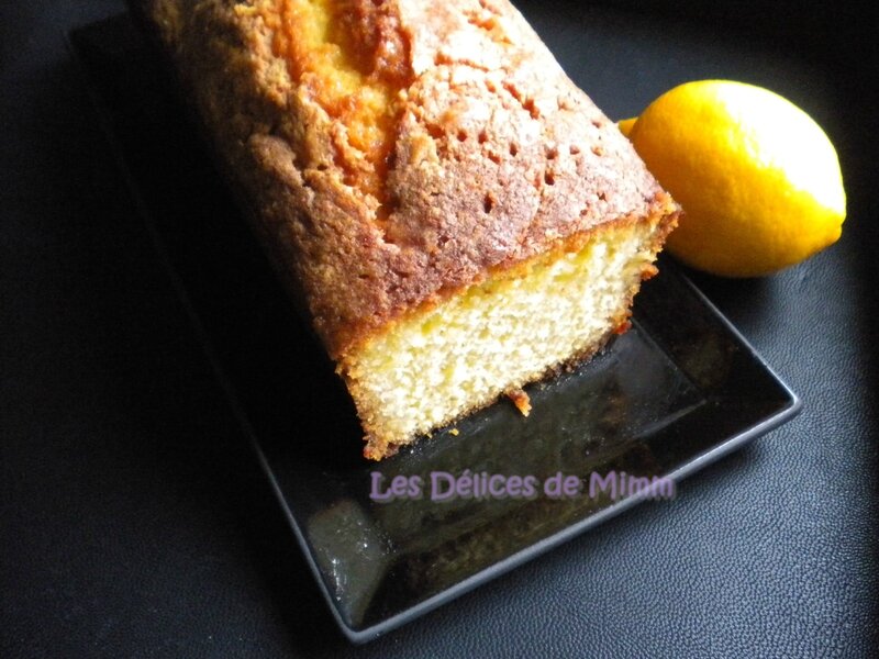 Cake très moelleux au citron