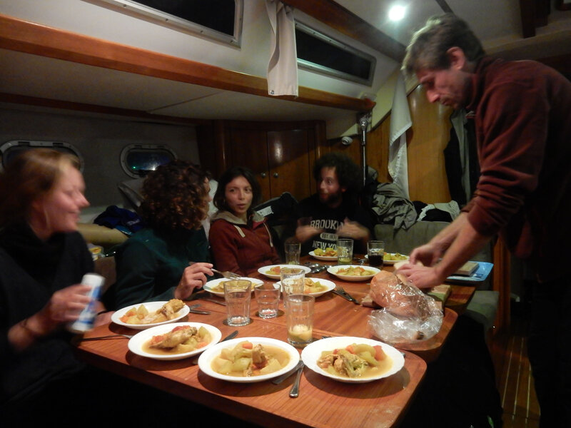 Poulet au curry à bord du Sun Odyssey Quint II, 27 octobre 2019